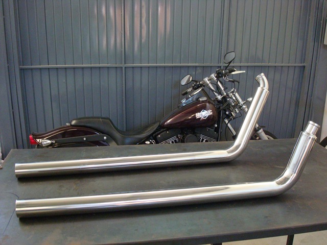 Escapamento Night Train Softail