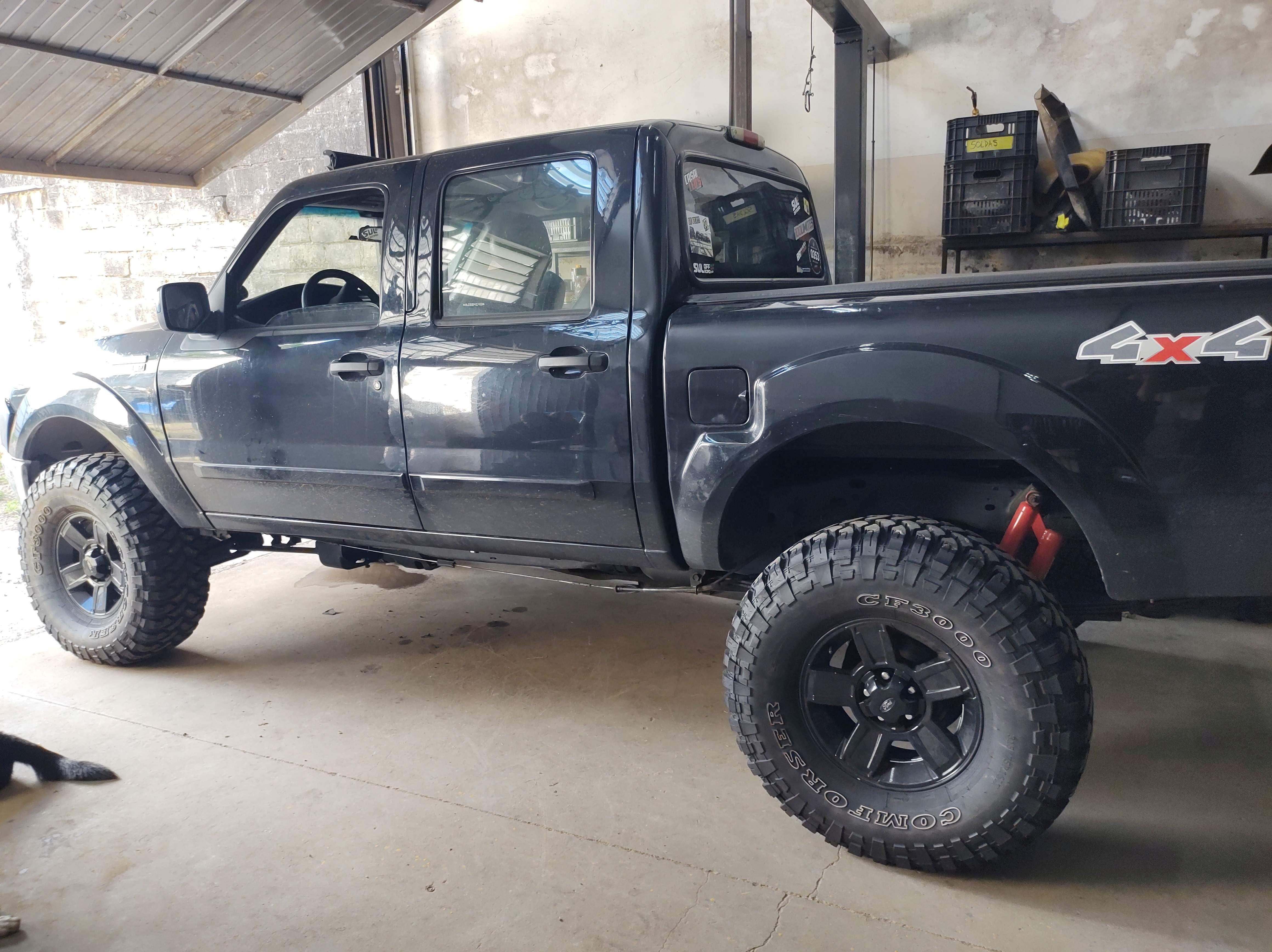 Ranger CD 2011 Acionamento 4x4 Mecânico